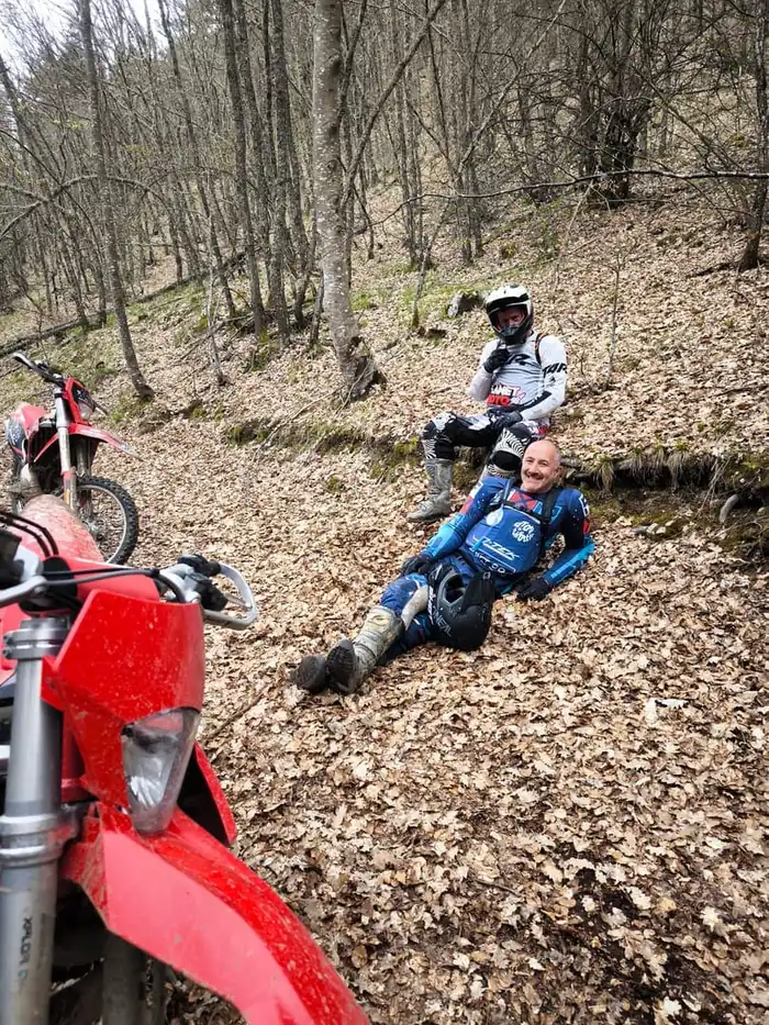 Mountain panorama from a Bansko enduro tour viewpoint