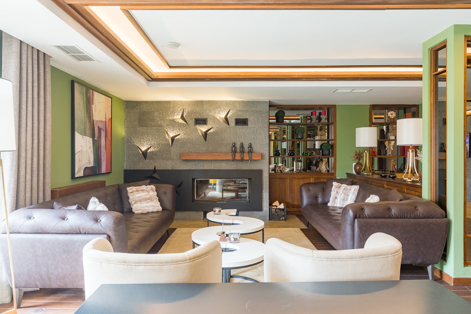 Hotel lounge